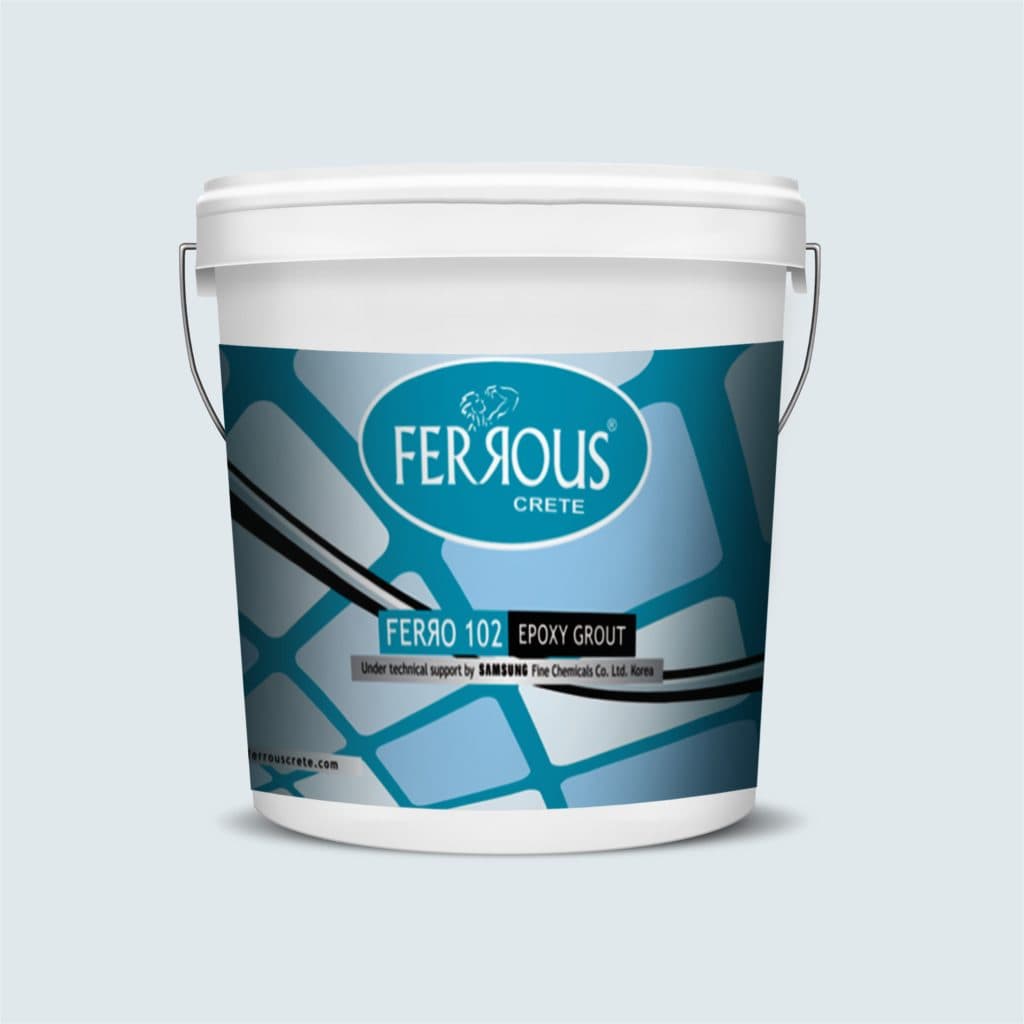 Ferrous Crete epoxy grout client product image