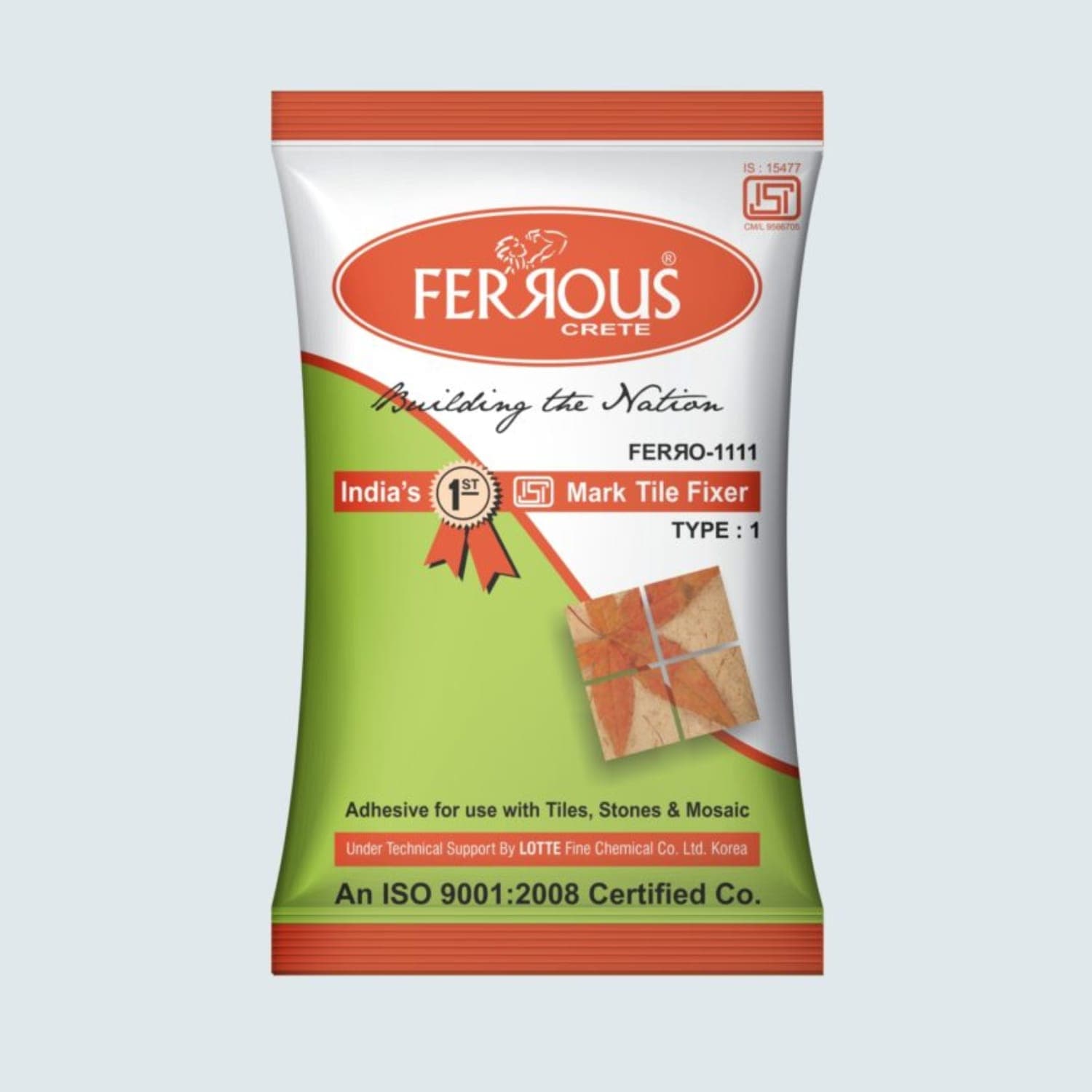 Ferrous Crete Ferro 1111 tile fixer client product image