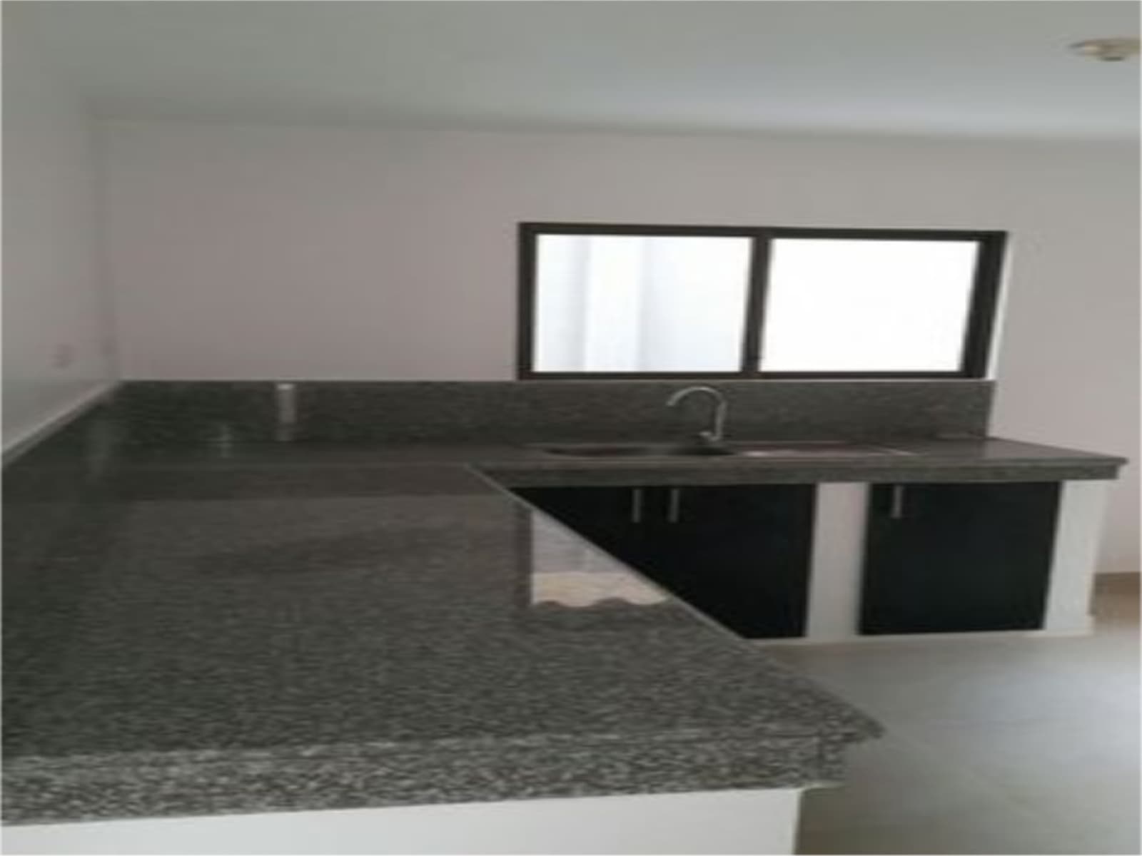 Composite granite slabs and finished surface samples