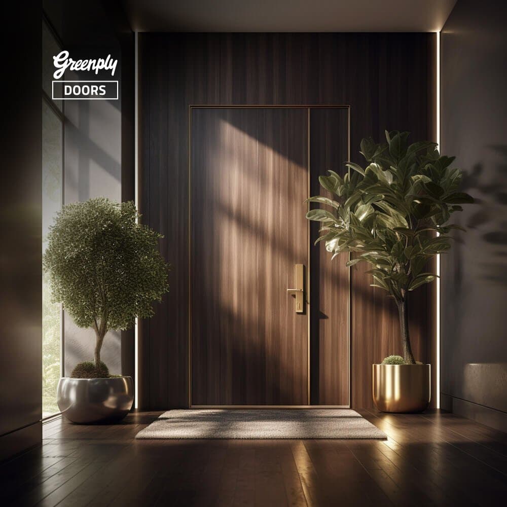 Wooden door frame profiles