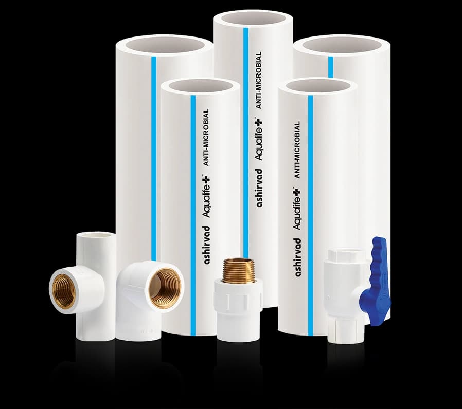 Organized pipe and fitting product collection